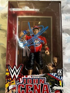 John cena signed figure